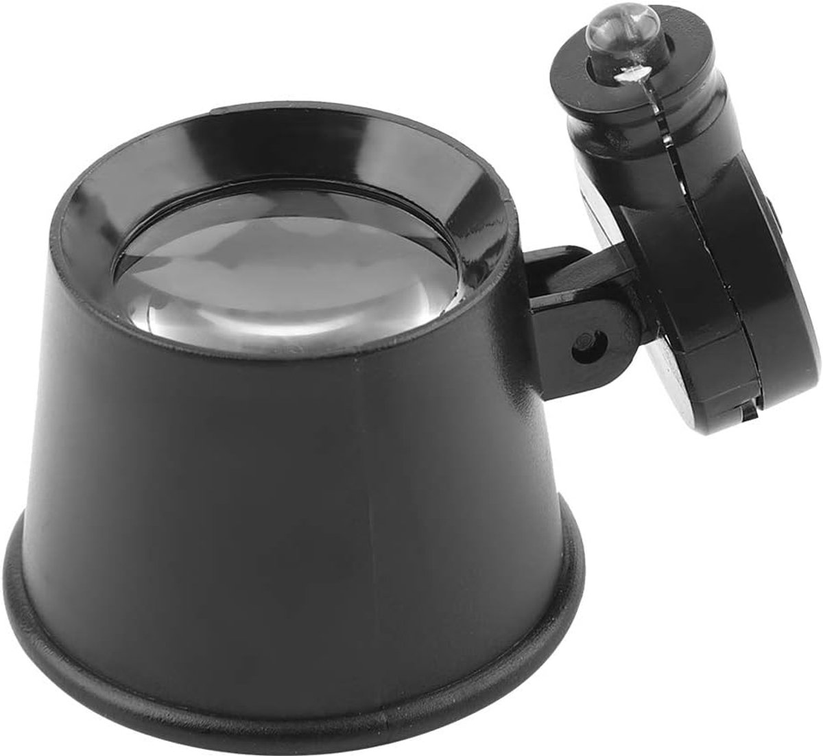 LED vergrootglas 10x - dubbellaagse glazen lens - met krachtig LED-licht - ideaal voor juweliers - ShopVlot
