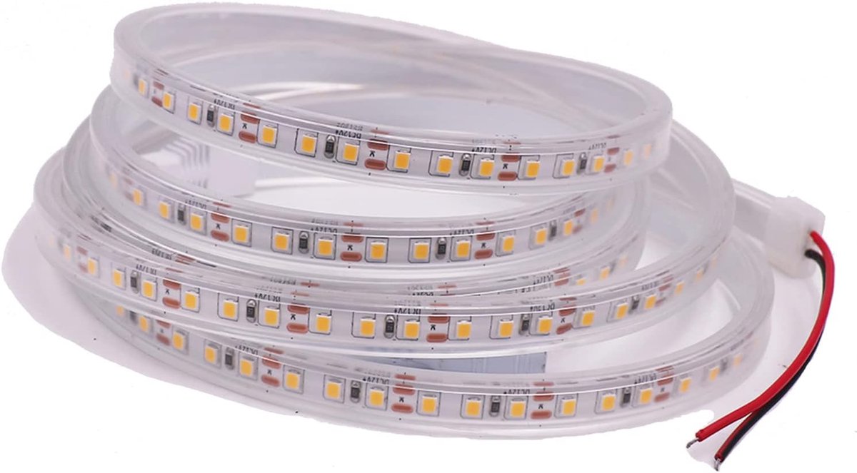 LED Strip 12 V 1 Meter - Warm Wit - Flexibel - Ideaal voor Sfeerverlichting - ShopVlot
