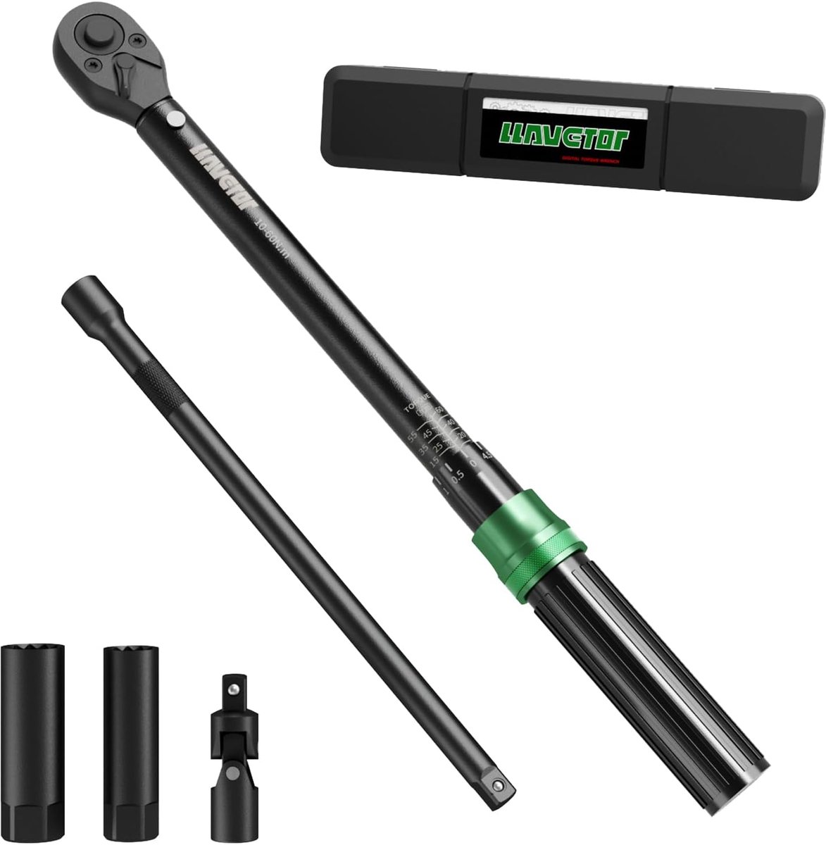 Momentsleutel 3/8 inch - klikfunctie - nauwkeurig instelbaar - ideaal voor montagewerkzaamheden - ShopVlot