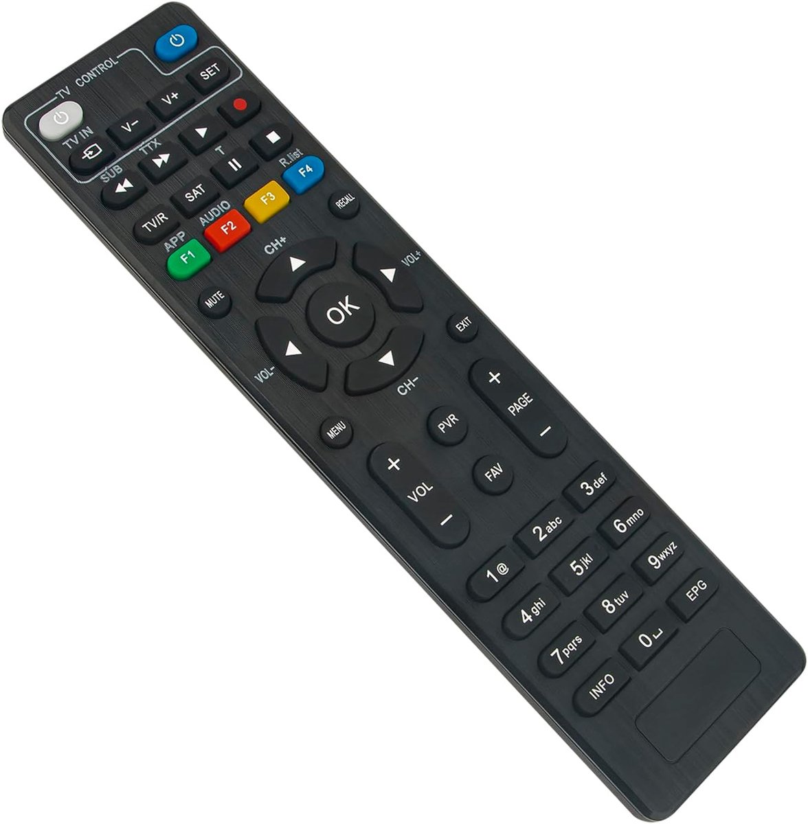 Vervangende afstandsbediening voor DVB-T2 HD decoder - gebruiksvriendelijk - geen programmeren nodig - ShopVlot