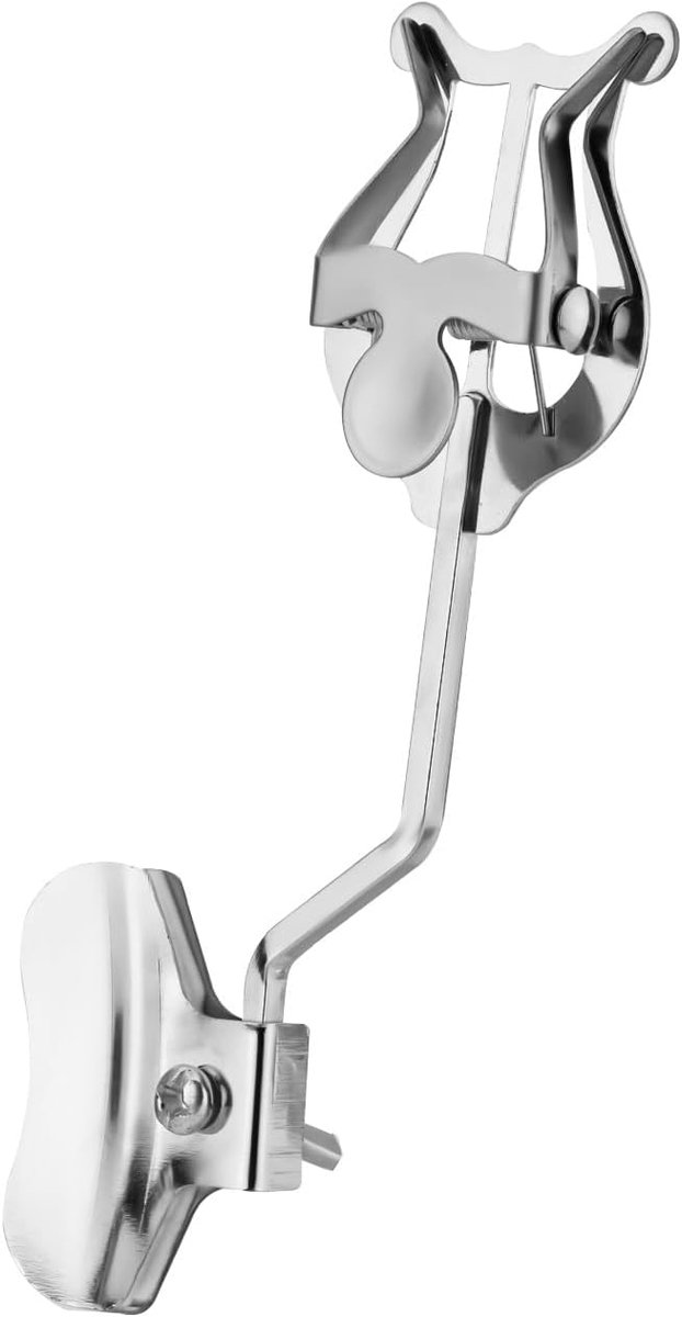 Muziekclip, Trombone Marching Bladmuziek Houder Metalen Bladmuziek Clip Draagbare Klem-Op Houder Instrument Accessoires voor Oefenende Beginners Marching Band