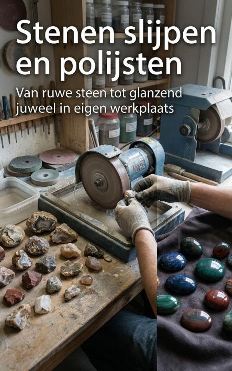 Slijpen en polijsten: Van ruwe steen tot glanzend juweel in eigen werkplaats