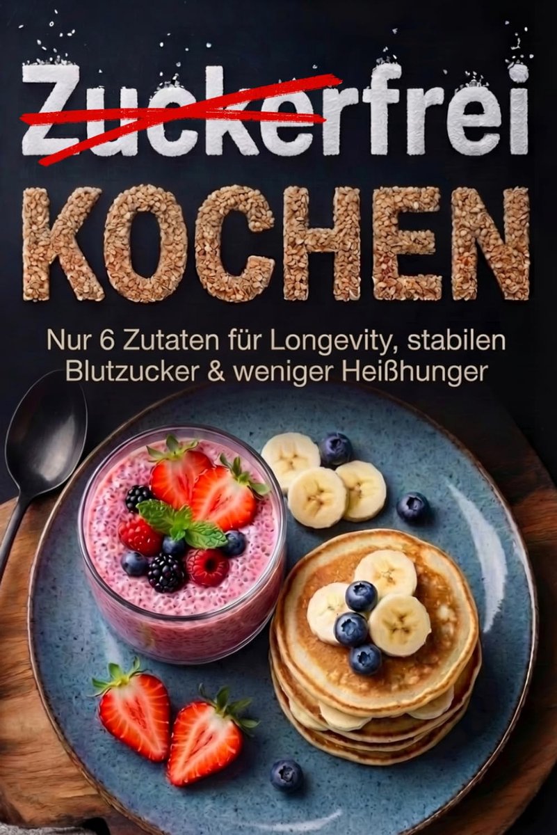Kochen: Nur 6 Zutaten für Longevity, stabilen Blutzucker & weniger Heißhunger. Ohne exotische Zutaten. Inkl. Nährwertangaben & Einkaufsliste