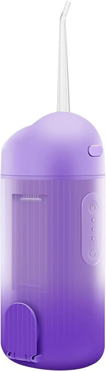 Waterflosser Tandenreiniger - Monddouche Draadloos - Mondhygiëne Verbeteren - 3 Reinigingsmodi - 240 ml Watertank - One Color