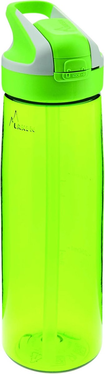 Unisex - Tritan met zoemsluiting 0,75 L Tritan fles