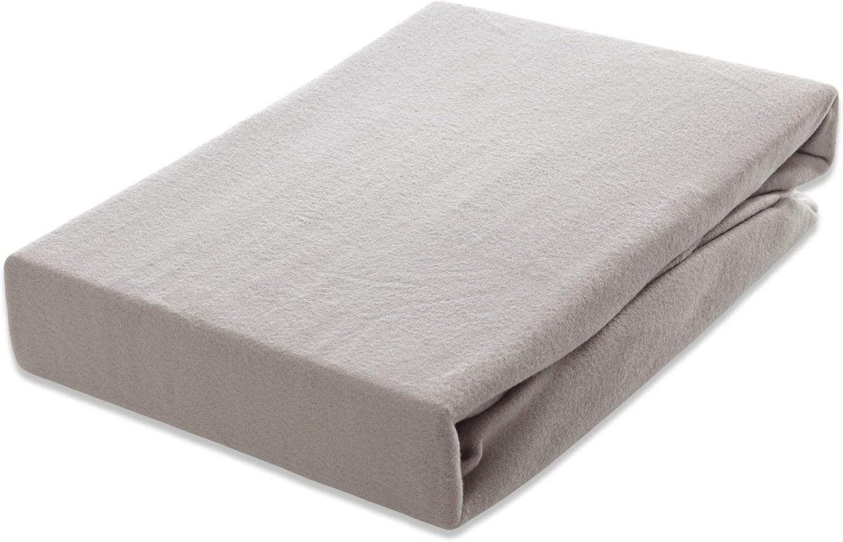 Fitted sheet 140-160 x 200 cm - teddy fleece - 100% microfibre - ademend en zacht - ShopVlot