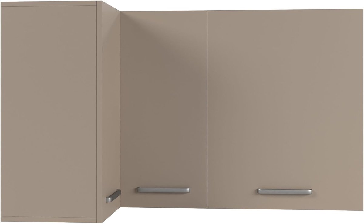 Keukenkast bovenkast 1300x700x770 mm - taupe - stijlvol en ruimtebesparend - eenvoudig te plaatsen - ShopVlot