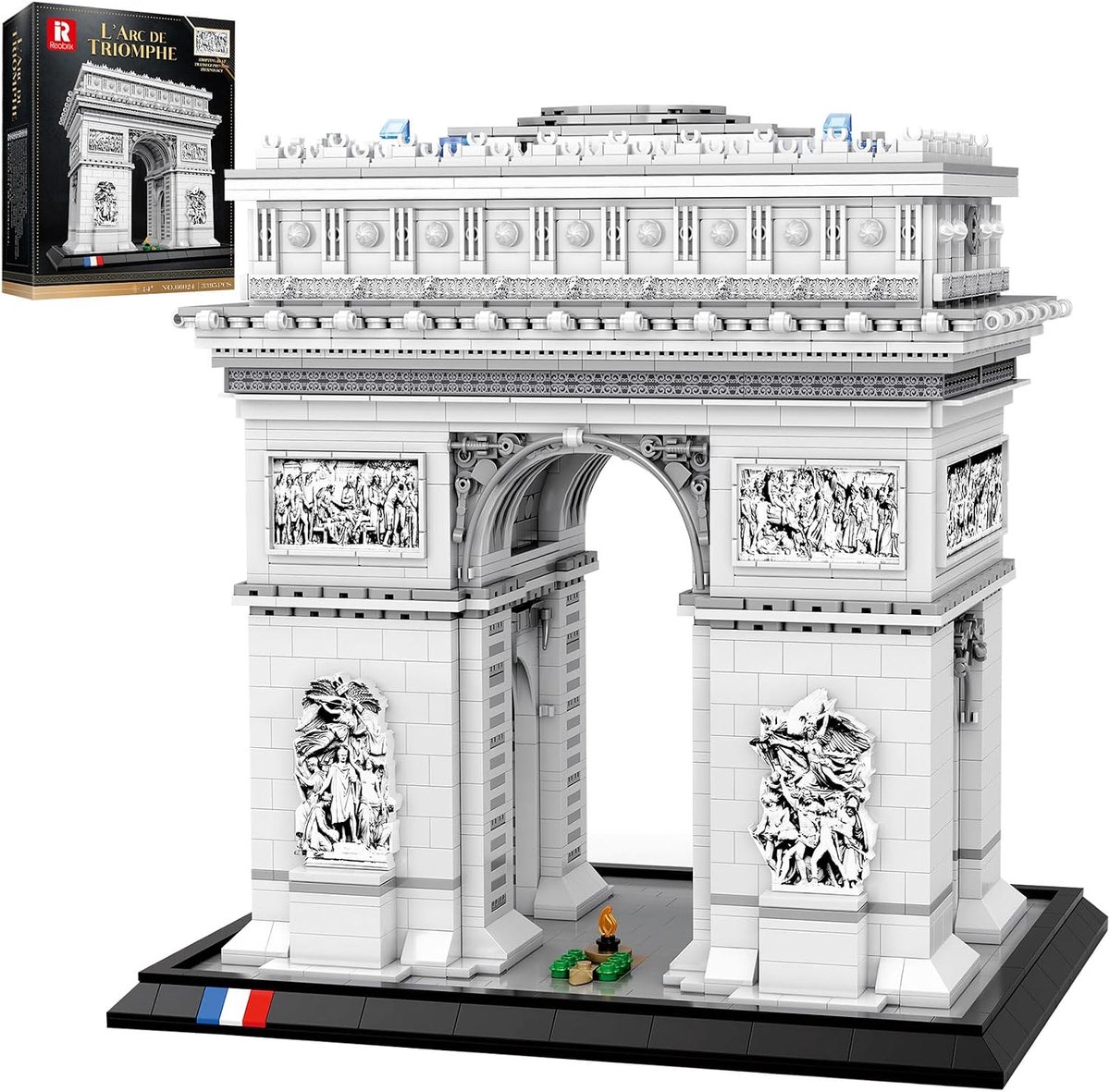 Bouwmodelbouwpakket historisch gebouw - collectie 66024 - gedetailleerd ontwerp - perfect voor modelbouwliefhebbers - ShopVlot