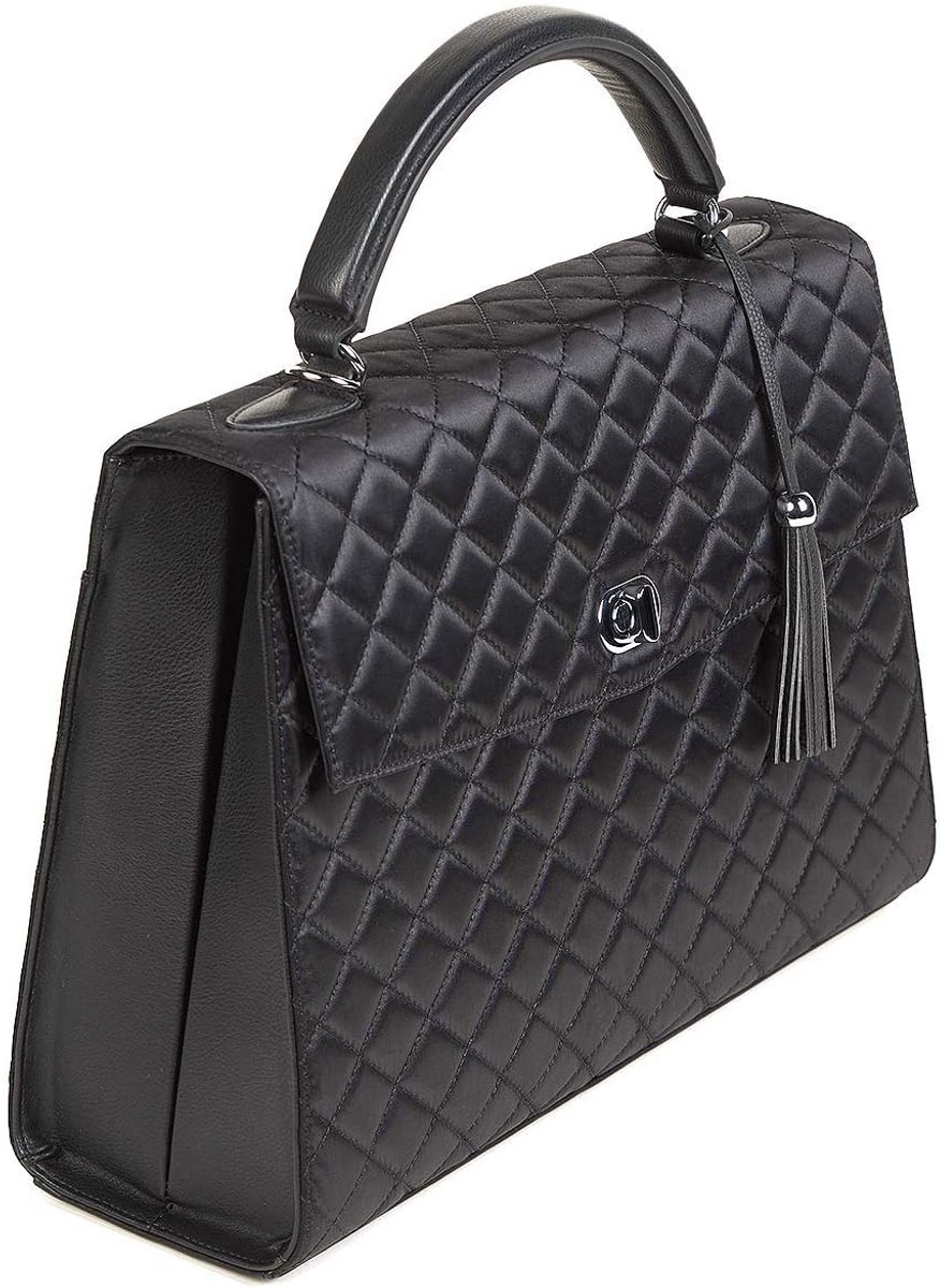 laptop tas 13.3'' - diamond zwart - elegant design - bescherming voor je laptop - ShopVlot