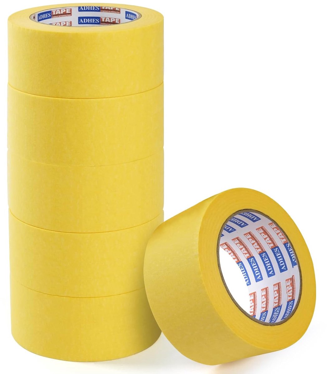 Maskingtape 50mm x 50m - Blauw - Multi-oppervlak - Geen resten na 14 dagen verwijderen - ShopVlot