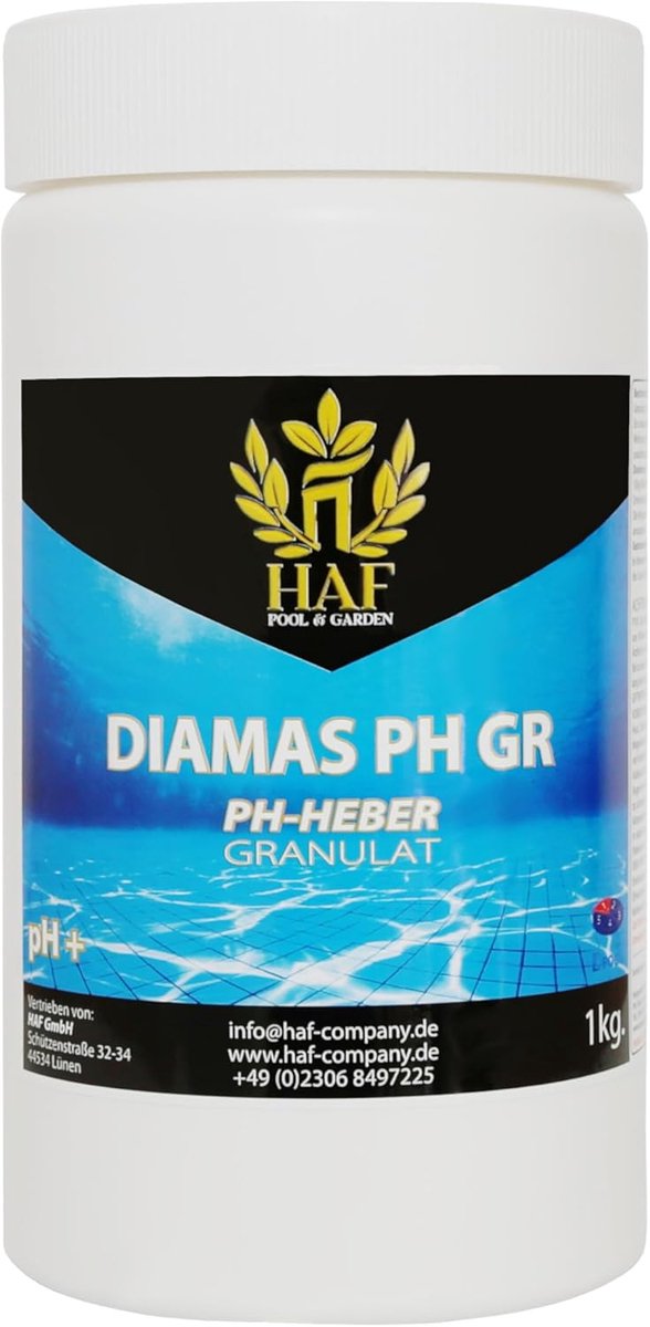 pH lifter 1 kg - granulaat - voor regulering pH-waarde - snel en betrouwbaar - ShopVlot