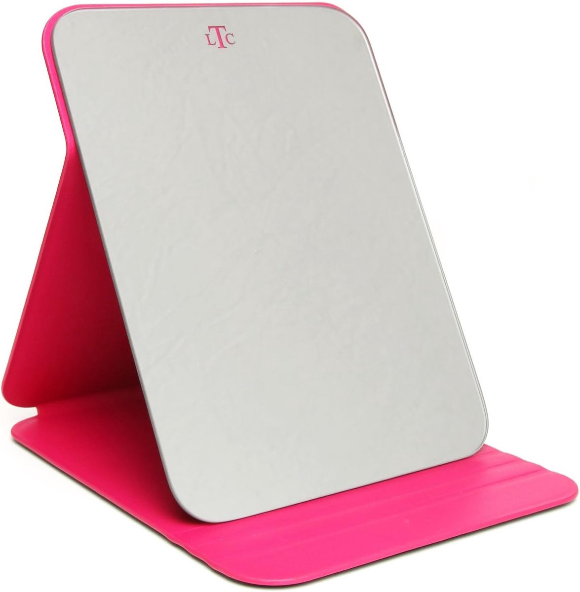 Reismake-upspiegel 21 x 16 cm - Vegan leer - Hot pink - Perfect als cadeau - ShopVlot