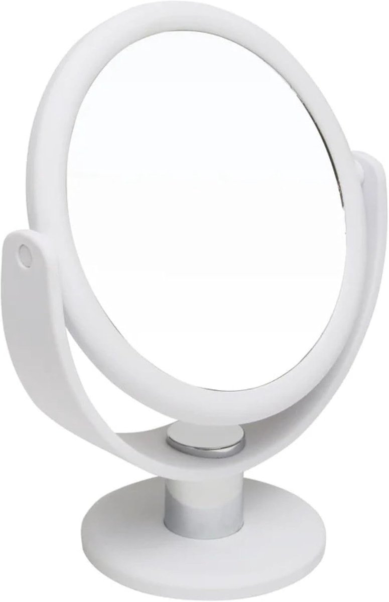 Make-upspiegel 1 x / 7 x vergroting - Wit - Compact ontwerp - Ideaal cadeau - ShopVlot