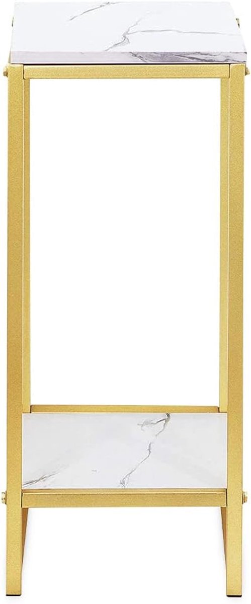 Bloemenstandaard, plantenzuil, bloemenkruk, plantenpothouder, opbergrek, voor kamerhoek, woonkamer, balkon, terras, binnenplaats, 30 x 75 cm