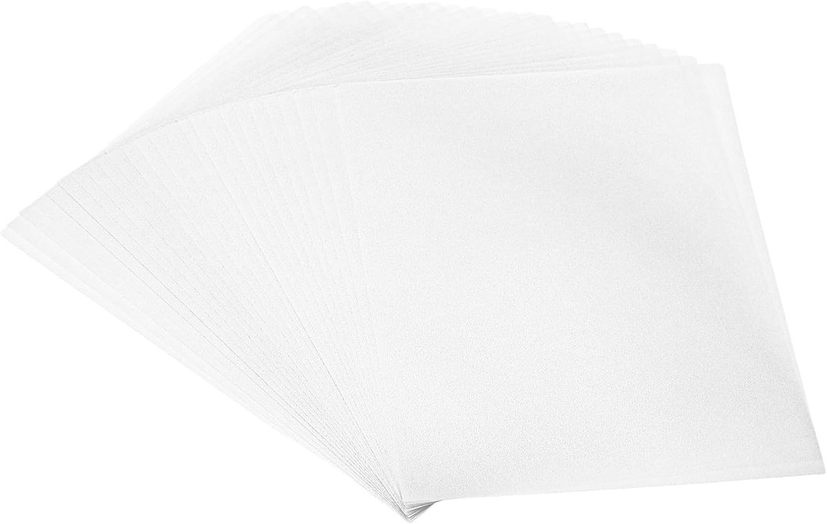 Perkamentpapier 10,8 x 14 cm, Perkamentpapier bedrukbaar doorschijnend papier 100GSM gekleurd voor uitnodigingen, laser en inkjet printen, kaarten maken, knutselen, bruiloft