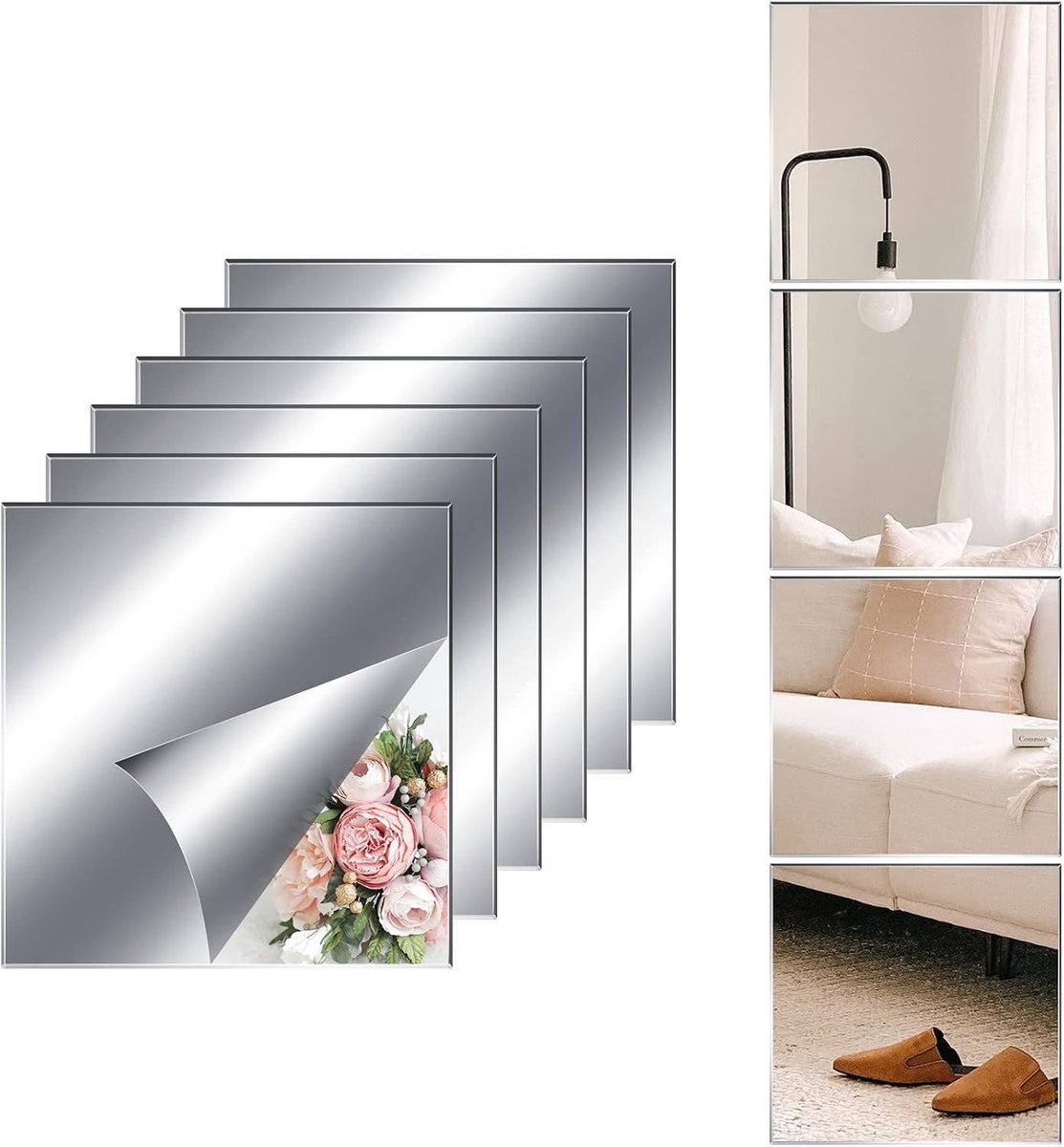 spiegel Acryl muurspiegel Volledige lengte spiegels Spiegeltegels Plak op spiegel Muurspiegels voor slaapkamers Volledige lichaamsspiegel voor woonkamer Hal Huisdecoratie