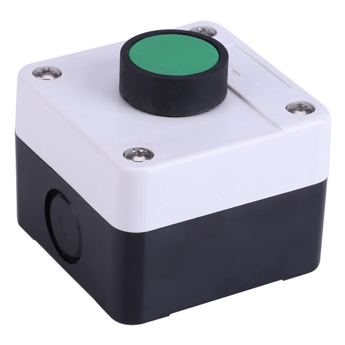 Station Box, Weerbestendig Momentary One Button Exit Externe Bedieningsschakelaars Drukknop Industrieel ABS Groen Starter Paddestoel Noodstopknop Voor Automatische Poortopener