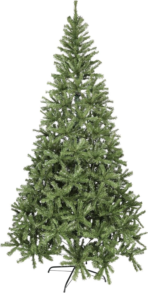 Kerstdboom 210 cm - Slim Kunstkerstboom - Luxe uitstraling - Perfect voor feestdagen - SnelShoppen