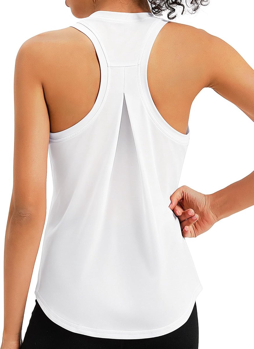 Tops voor Vrouwen Mouwloze Running Tops Racerback Sport Yoga Shirts Vrouwen