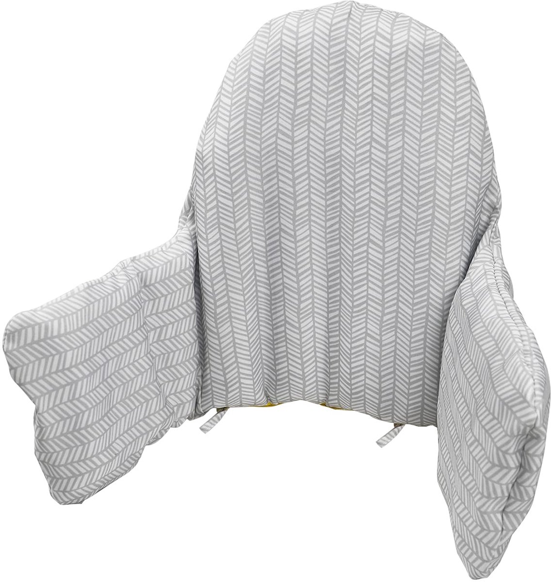 Kinderstoelkussen IKEA Antilop - grijze strepen - opblaasbaar - comfortabel babysitten - SnelShoppen