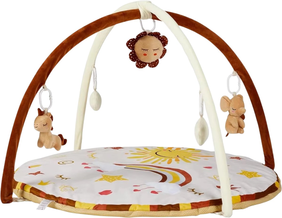 Baby Speelmat - Voor Pasgeborenen & Peuters - Verbindbare Activiteitencentrum Oefenmatten - Zacht Speelkleed