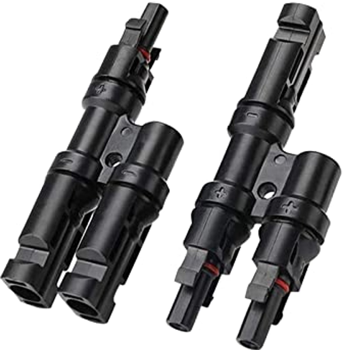 Mannelijk/vrouwelijk, zonne-fotovoltaïsche connector, T-type zonnestekker, kabelstekker voor zonnepaneel (1Y2)