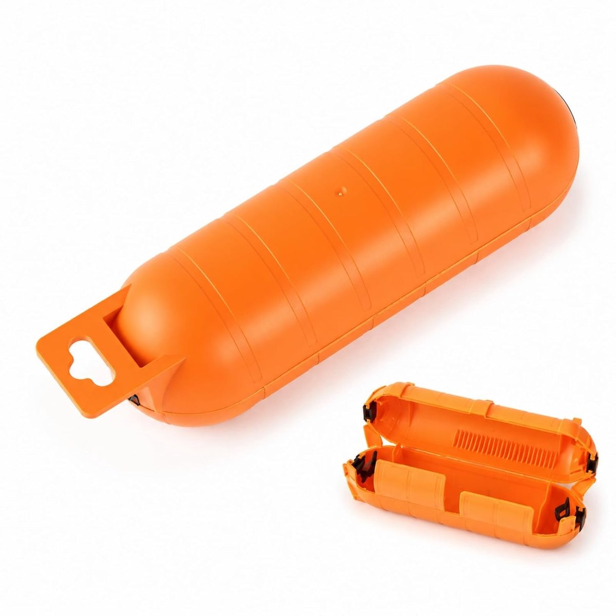 Kabelbox waterdicht - outdoor verdeeldoos - robuust oranje - ideaal voor bouwplaats - SnelShoppen