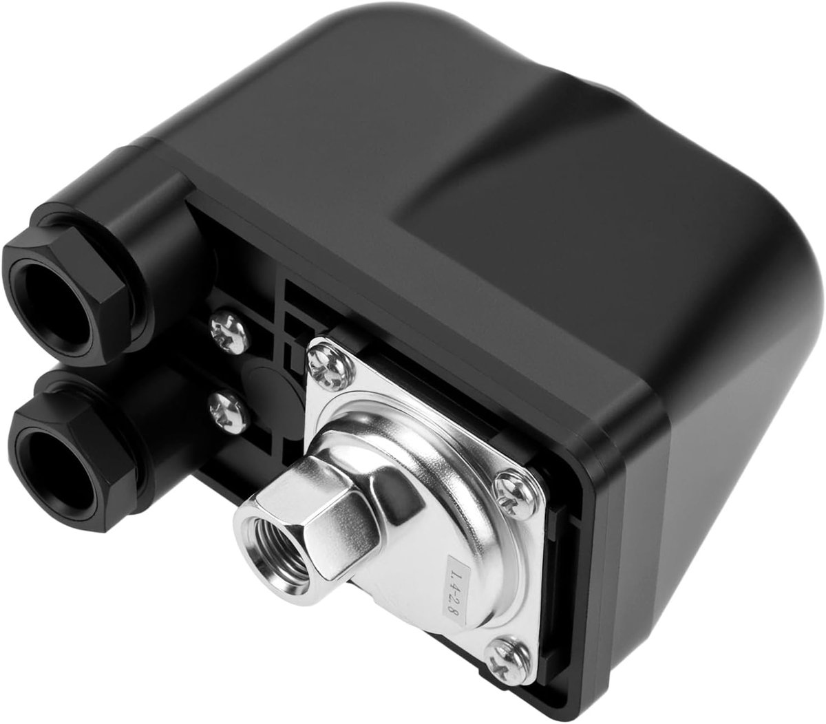 Waterpomp drukschakelaar 230V - 1/4" aansluiting - Instelbaar 1-5 bar - Ideaal voor tuinen - SnelShoppen