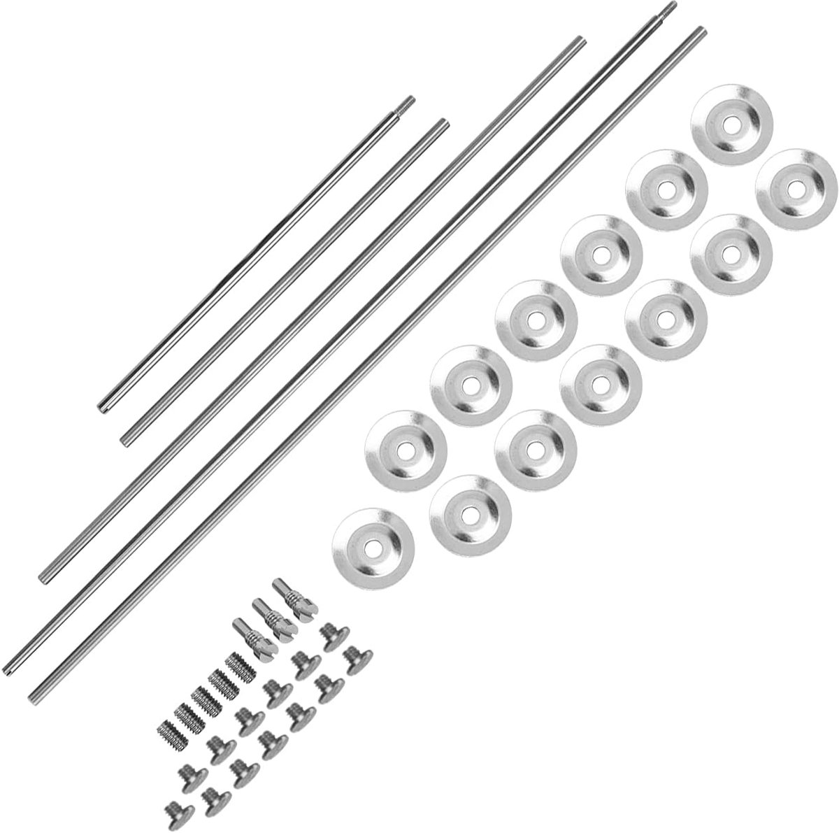 Verkoop Fluitreparatieset, Fluit DIY-reparatieschroeven en pakking Stevig Duurzaam Praktisch DIY-onderhoudsgereedschapsset voor fluit voor vrienden voor muziekliefhebbers