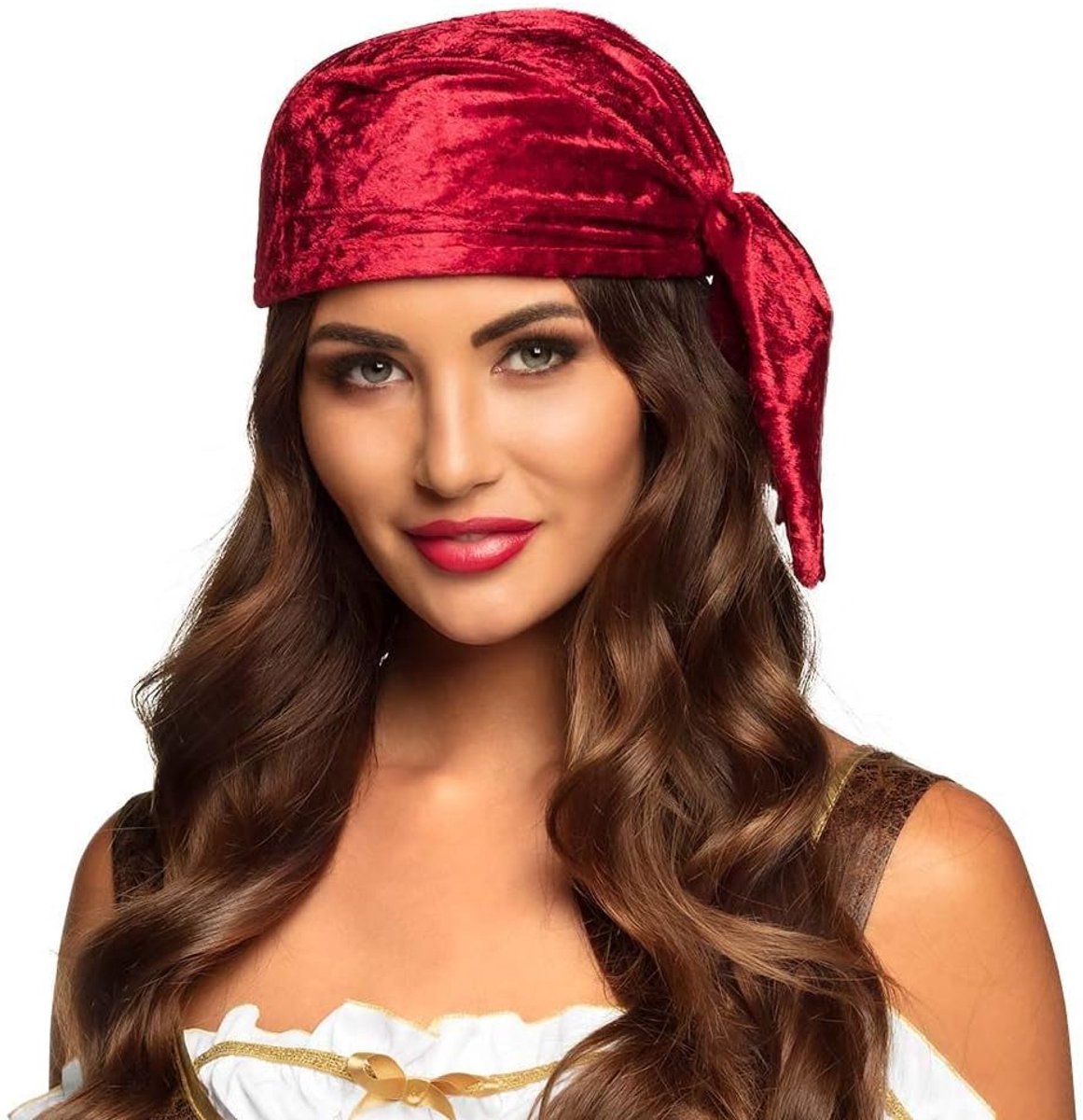 - Piratenhoed Rowan, 59 cm, Hoofddoek | Piratenhoed voor kostuum, carnaval, zeeman en kapitein