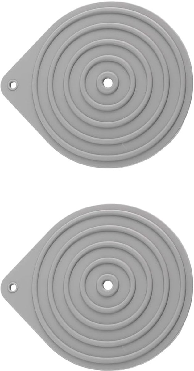 2 stuks magnetron-bordwarmers voor het opwarmen van het avondeten, hittebestendige bordenwarmer, anti-slip siliconen voor de magnetron, ideaal als werkbladmat (willekeurige kleur)
