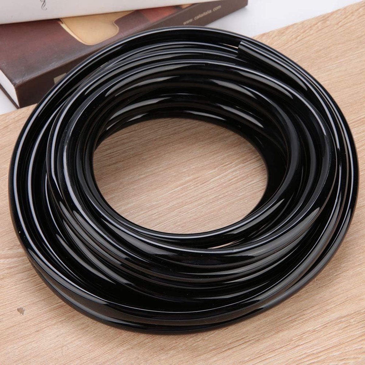 Bewateringsslang - Tuinslang PVC - Tuin Irrigatie - Vernevelende Sproeikop - 10 meter - Zwart – foto 2