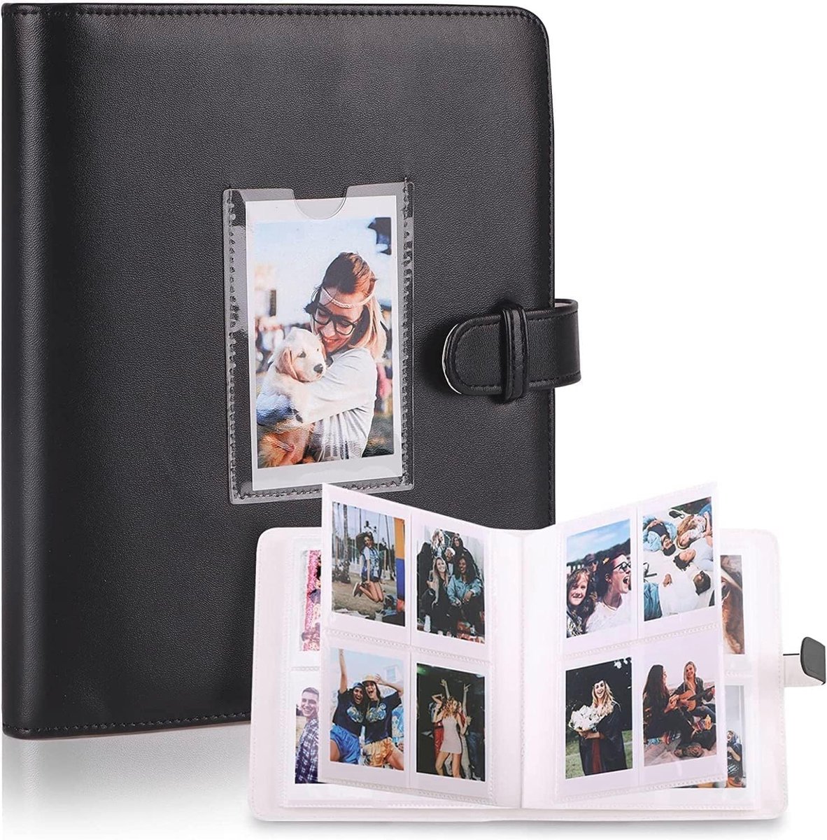 Fotoalbum voor Instax Mini - 256+1 Compartimenten - Geschikt voor Polaroid en Kodak - SnelShoppen