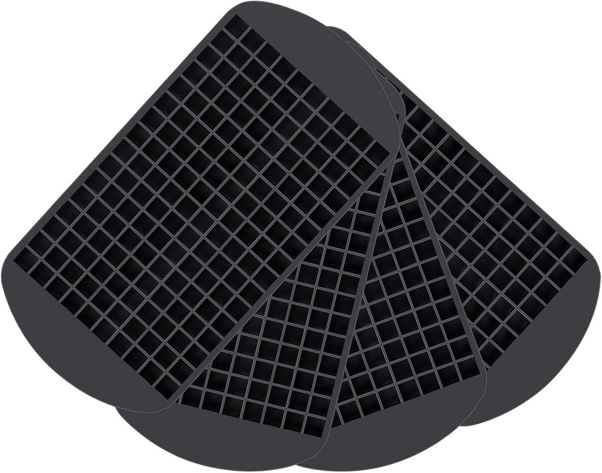 Mini ijsblokjeshouder 160 ijsblokjes - siliconen - flexibel - perfect voor drankjes - SnelShoppen