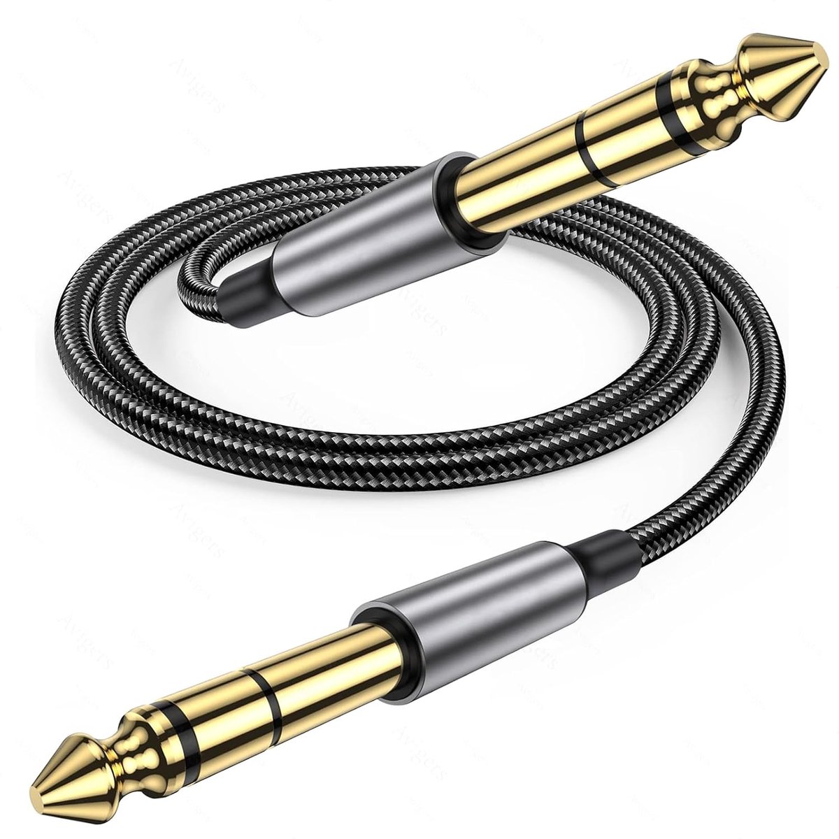 Audiokabel 6.5mm naar 6.5mm - Hoogwaardige geluidskwaliteit - Ideaal voor audioapparatuur - SnelShoppen