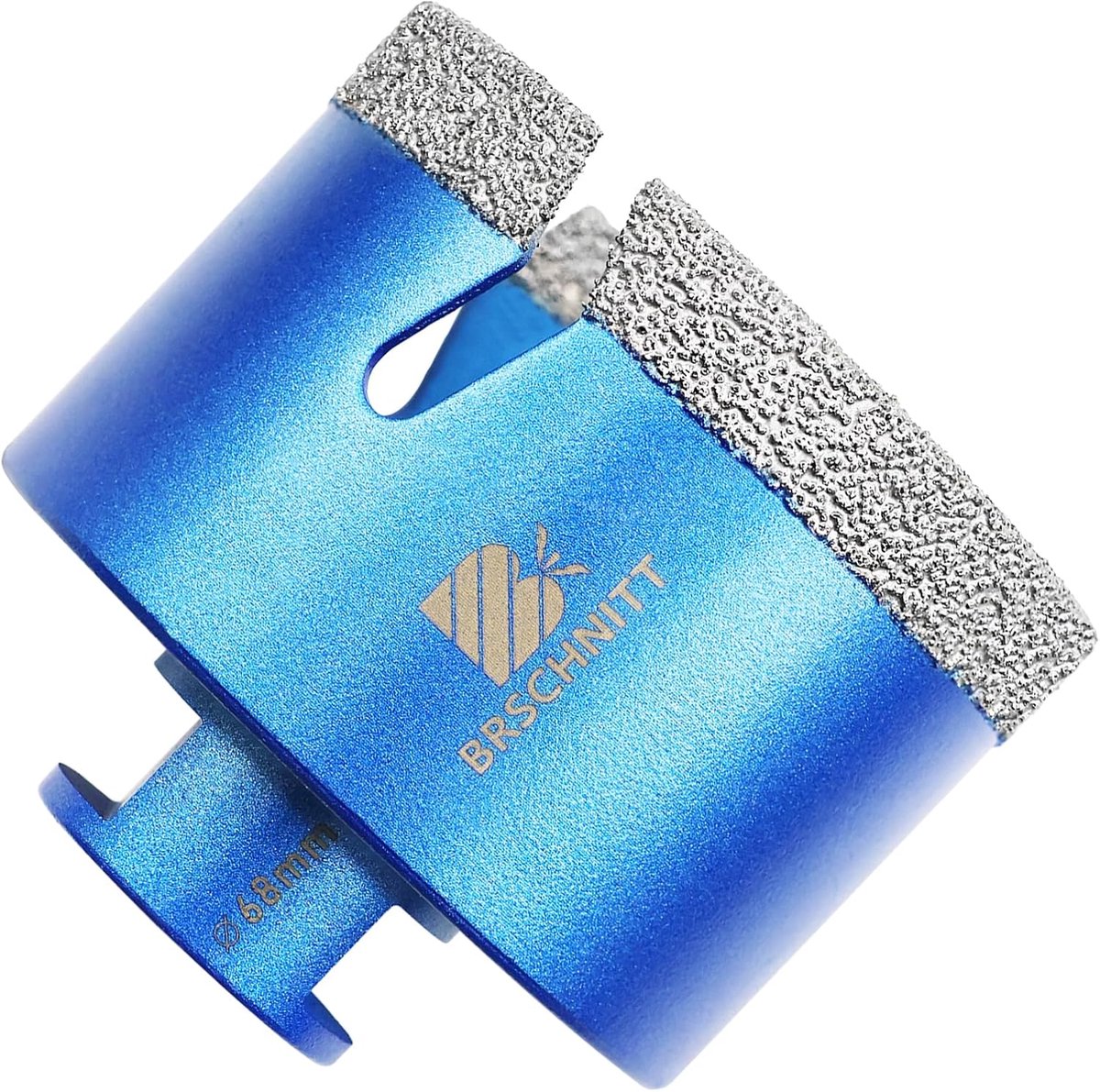 M14 diamant tegelboor 68mm - diamant kernboor - geschikt voor tegels en marmer - eenvoudig droog boren - SnelShoppen