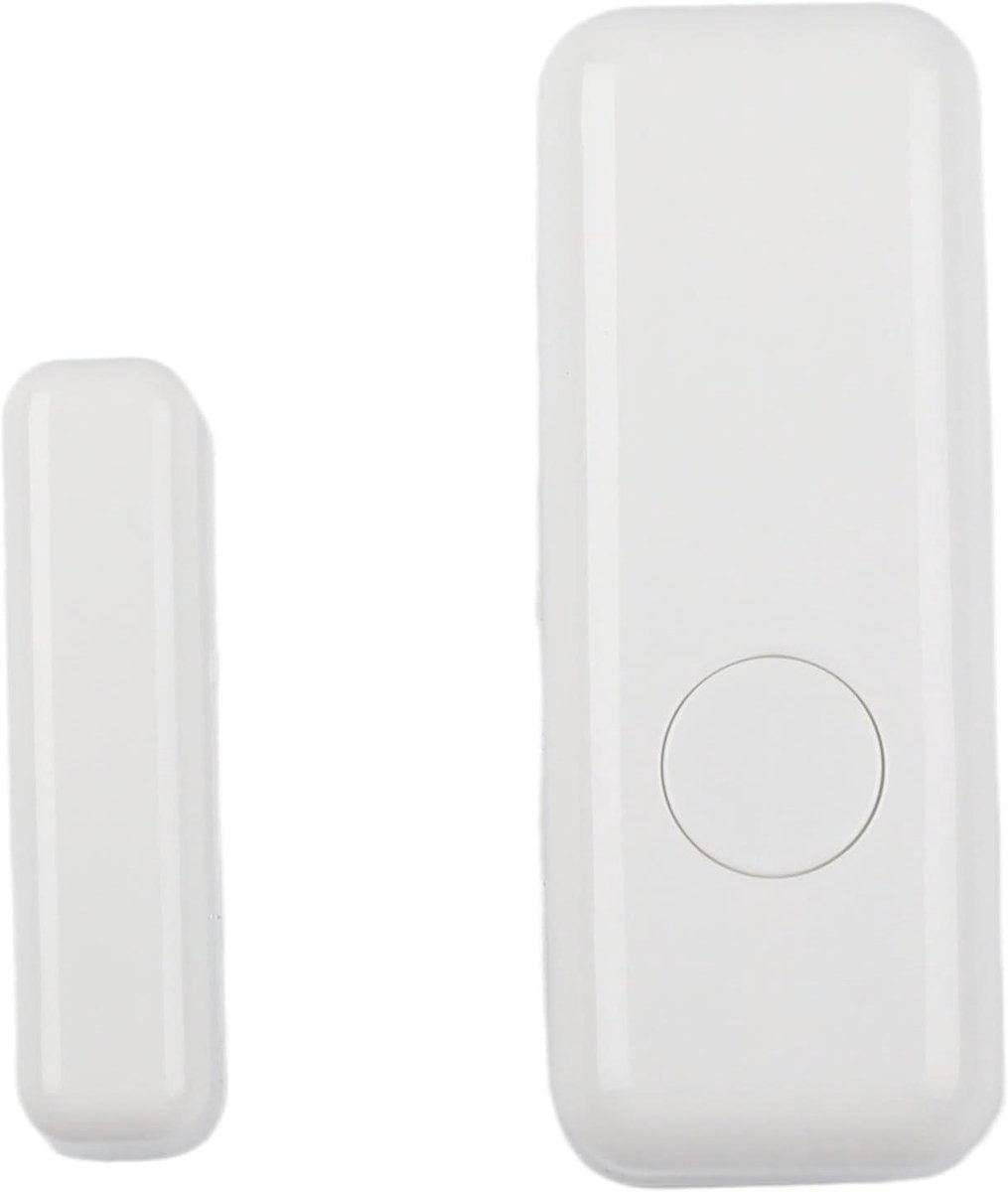 Draadloze Deur Sensor - Magnetische Detector - Huis Beveiligen - Gereedschapsloze Installatie - 23x60x13mm - Wit