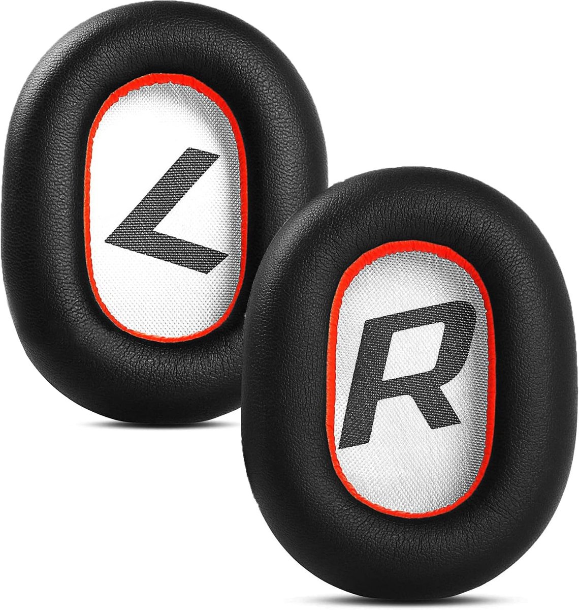 Vervangende oorkussens voor Bluetooth hoofdtelefoons - premium kunstleer/memory foam - ultiem comfort en geluidsreductie