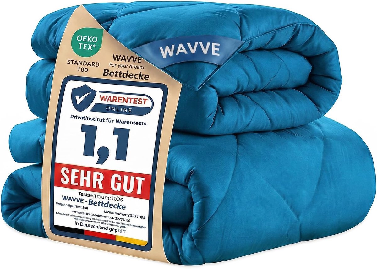 Dekbed 135x200 - 2-delige set - microfiber - perfect voor alle seizoenen - SnelShoppen
