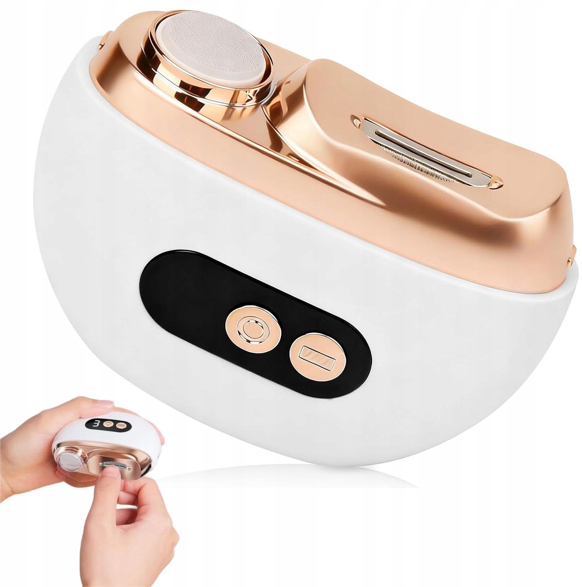 Elektrische Nageltrimmer 3-in-1: Knippen, Vijlen & Polijsten