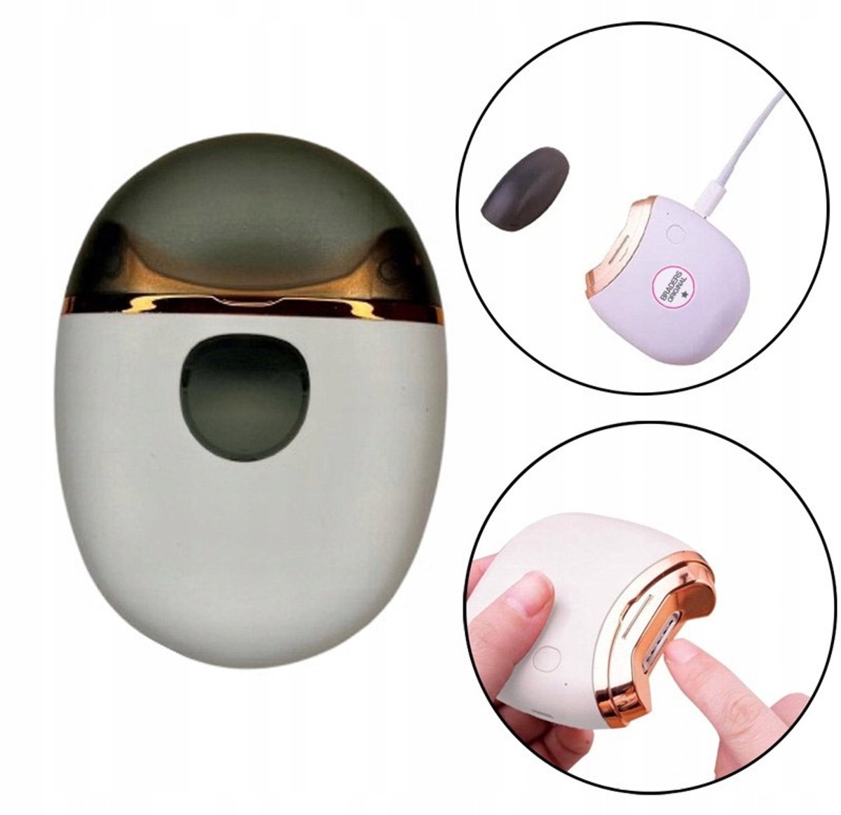 Elektrische Nagelknipper USB-C Oplaadbaar Manicure Set