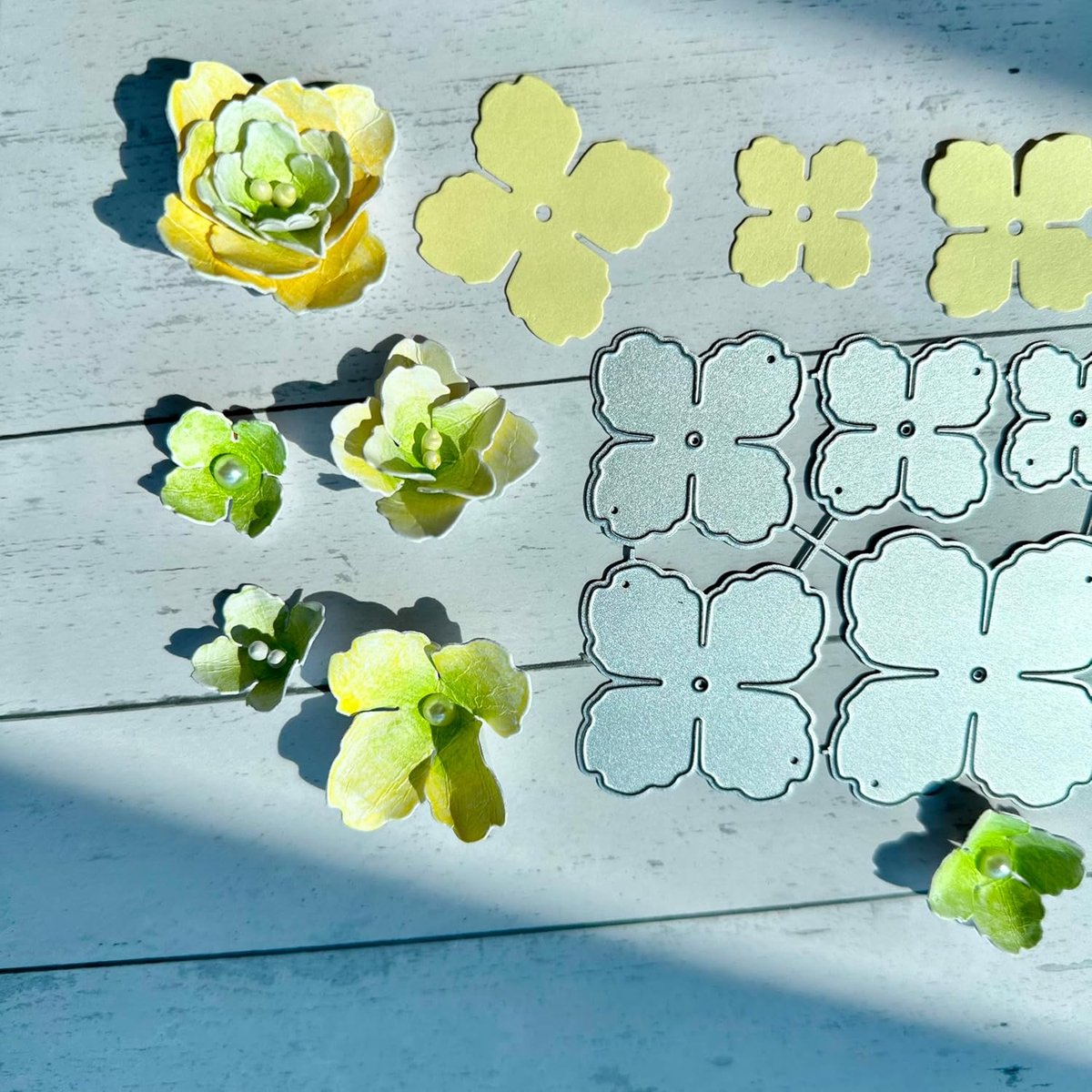 3D Flower Stans - Metaal - Precisie snijden - Voor kaarten en scrapbooking - ShopVlot