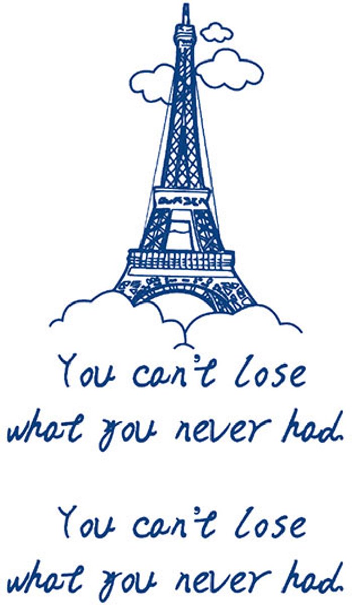 Tijdelijke tattoo Paris Let Go 2 weken