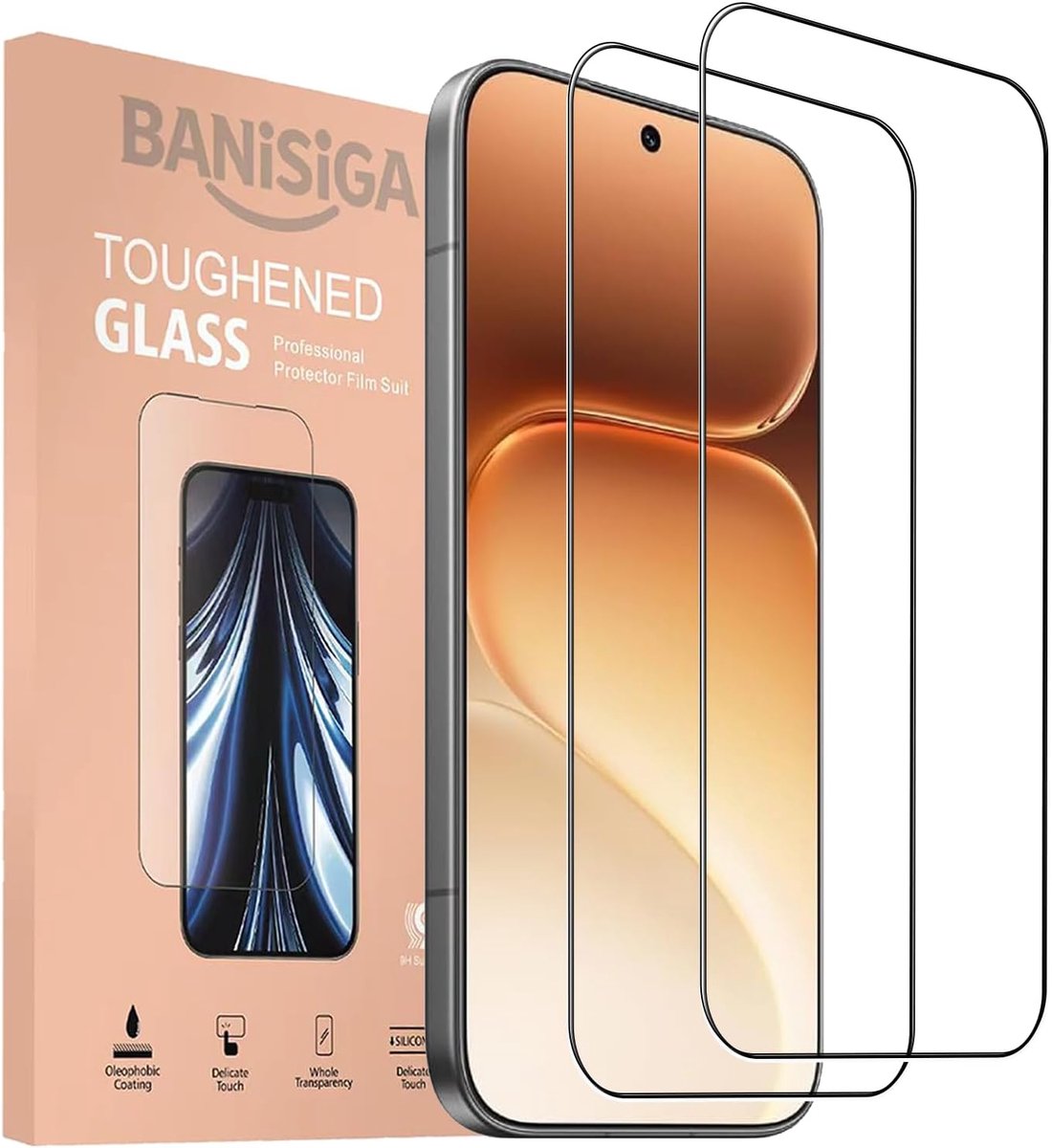 Beschermfolie voor Honor 600/600 Pro - 9H hardheid - anti-kras - optimale schermbescherming - ShopVlot