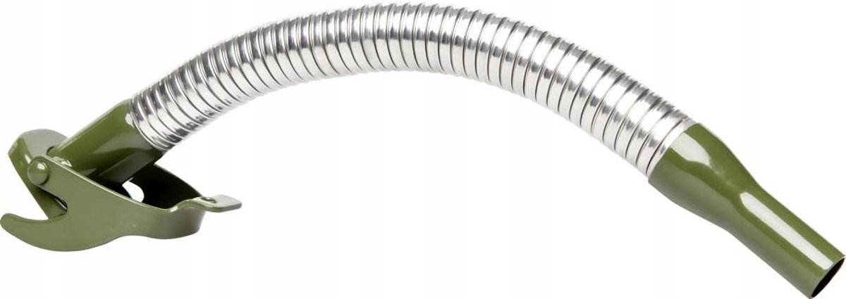 Flexibele metalen jerrycan trechter, 38cm vulpijp