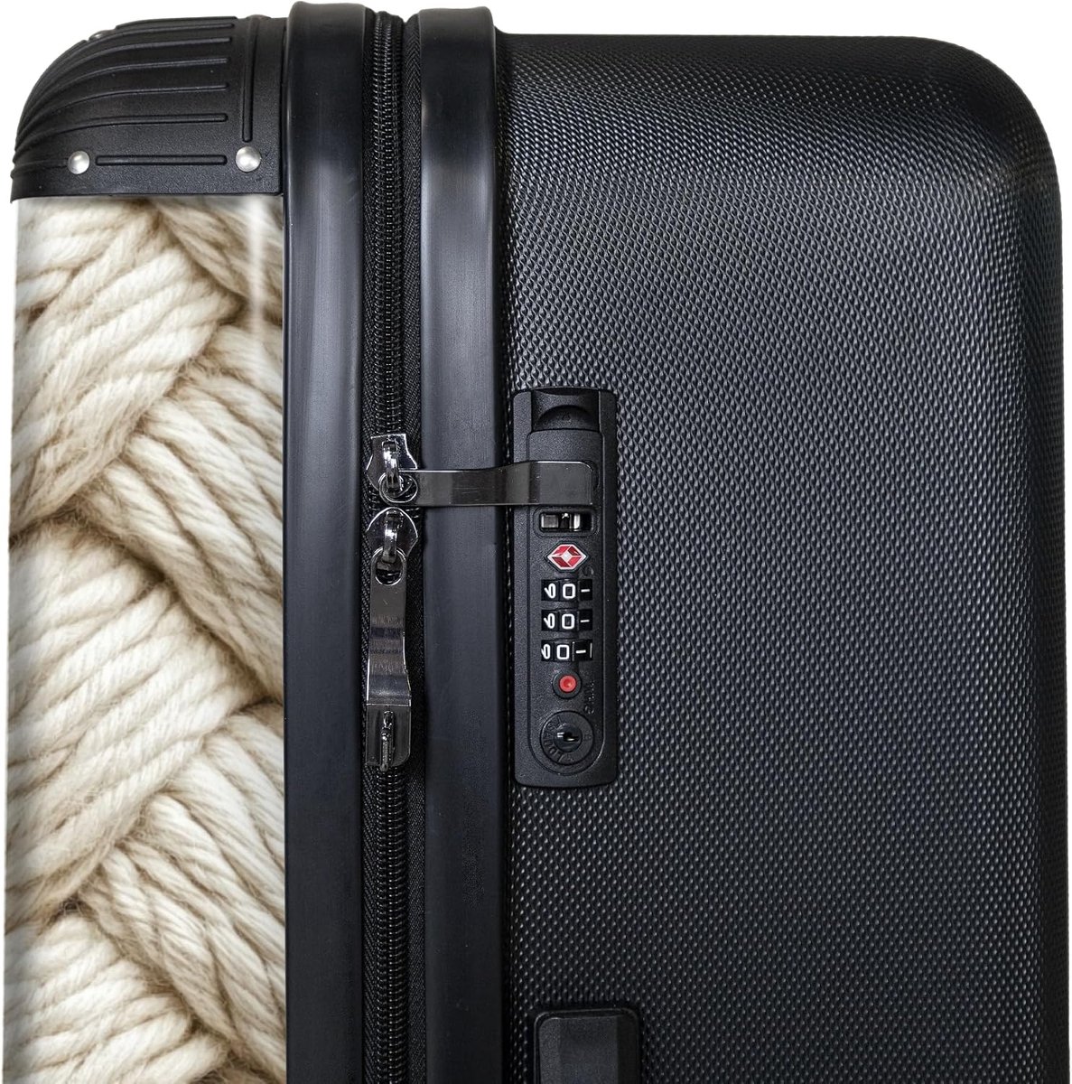 Koffer XL - Geweven touw - Veel ruimte - Perfect voor lange reizen - ShopVlot