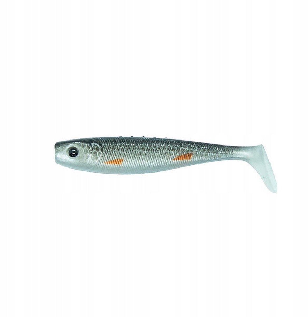 Solum Rebel Shad 7,5 cm rubberen kunstaas - natuurlijke voorn