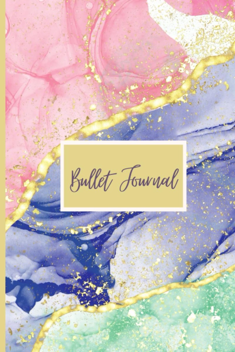 Bullet Journal A5 - Gemstone Design - 2023 Aesthetic - Creatieve indeling voor persoonlijke groei - ShopVlot