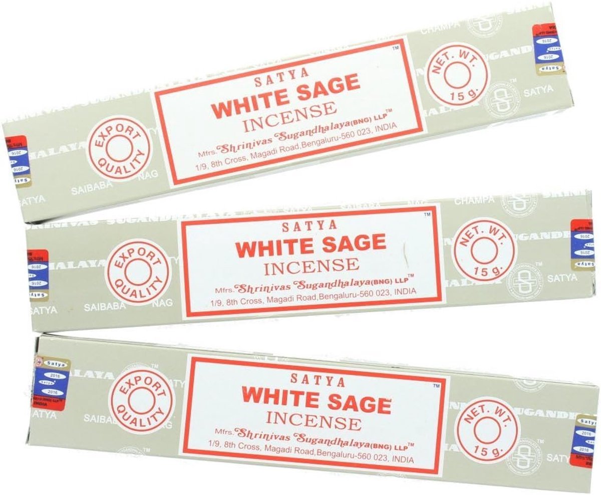 Wierookstokjes 15g - Nag Champa - Witte Salie - Creëer een rustgevende sfeer - ShopVlot