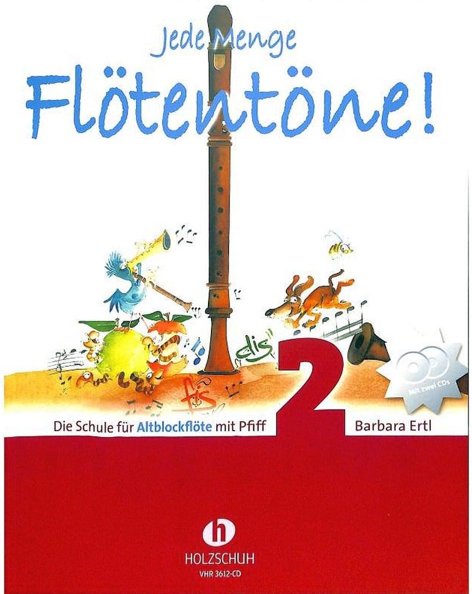Scholen voor oude blokfluit met pfiff - met 2 cd's - leerboek met oefeningen - ideaal voor docenten - ShopVlot